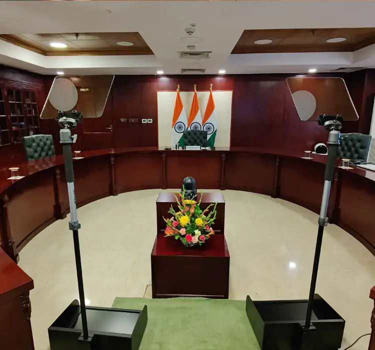 Speech Teleprompter Installation