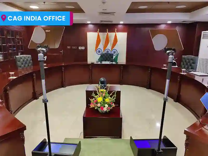 Digital Podium Installation