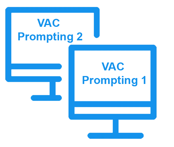 dual screen teleprompter